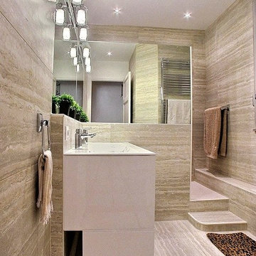 Rénovation d'une salle de douche dans un appartement à Neuilly-sur-Seine