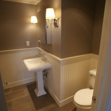 Basement bathroom
