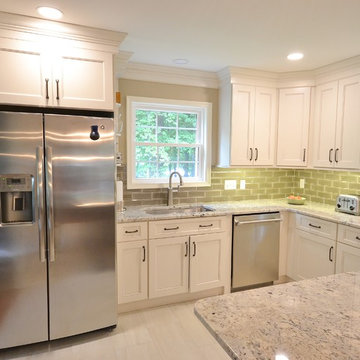 Builder Grade to Spacious Kitchen Centerpiece!