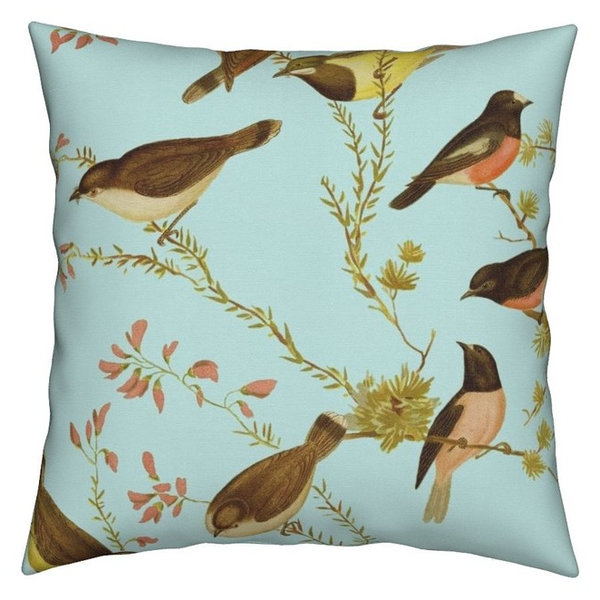 Carly Embroidered 14x26 Throw Pillow Ombré gradient Fawn Pillow cover Grey