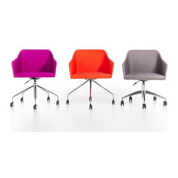 Kets 4-Ways Swivel Armchair by B&T - Dining Chairs