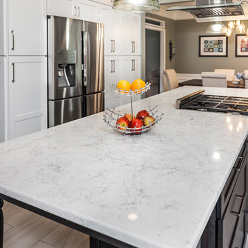 Open Kitchen with Large Island