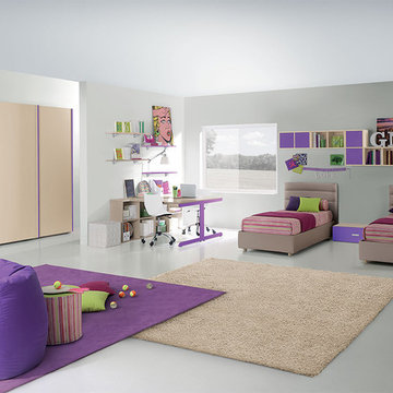 Italian Kids Bedroom Composition VV G007 - Valentini Furniture Store