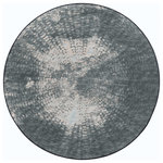 Dalyn Rugs - Winslow WL1 Midnight 6' x 6' Round Rug - Winslow collection has cutting edge casual patterns and colorways. State of the art prismatic color processing technology allows for thousands of color combinations and shading. Crafted in the USA using foreign & domestic materials and US labor. These area rugs are UV stabilized, fade resistant and stain resistant for long lasting color and durability. Extremely heavy, dense pile with soft feel and cushion with incorporated non-skid rubber backing. This rug collection is perfect for all family members and pet owners. Vacuum your rug regularly or shake out. Use straight suction vacuum only, spot clean with clear water.
