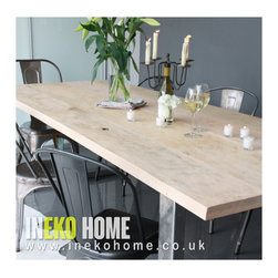8 SEATER INDUSTRIAL TABLE - Furniture