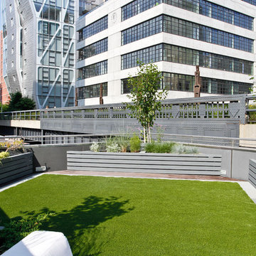 Highline facing roof garden