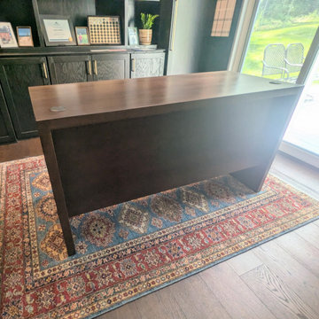 Custom Cherry Executive Desk | Solid Hardwood Home Office Desk