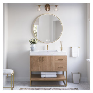 Bahia Bath Vanity - Contemporary - Bathroom Vanities And Sink