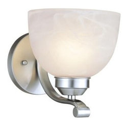 1 Light Bathroom Lighting by Minka Lavery Paradox in Contemporary Style - Lighting