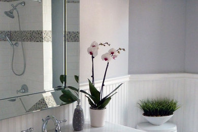 Inspiration for a timeless bathroom remodel in Toronto