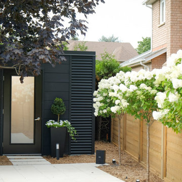 Modern Cube Shed in Georgetown Ontario