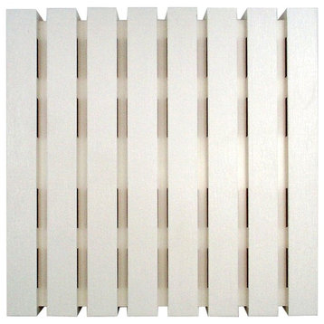 Craftmade Premium Builder LOUD 2-Note Chime Slatted Cover in White