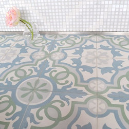 Sabine Hill - Cement Encaustic Tile - Tile