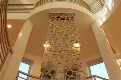 Example of a trendy hallway design in Salt Lake City