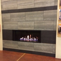Linear gas fireplaces - Products