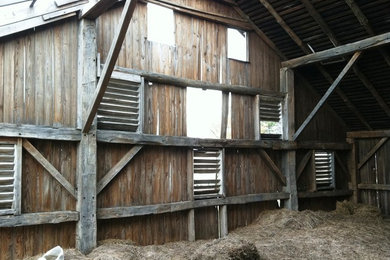 Circa 1860 Barn Home Moving and Reconstruction