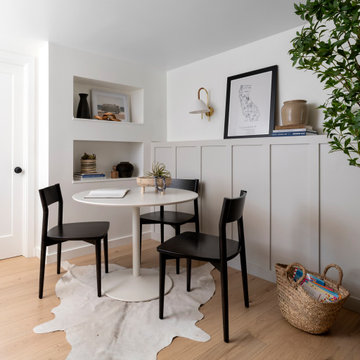 Mid-Century Boho Basement