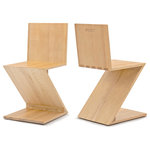 Meridian Furniture - Magani Dining Chair (Set of 2) - Create an up-to-the-minute feel in your dining room space with this Magani dining chair. Meticulously crafted from solid ash wood for stability, resilience, and long-lasting beauty, this chair has a fun mid-century design that's artful and exciting for guests at mealtime. The natural ash finish adds to the overall modish look of this handsome chair. Pair it with the tale of your choice for a contemporary look that wows from every angle.