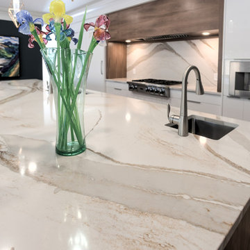 Cambria Brittanicca Gold - London, Ontario Kitchen