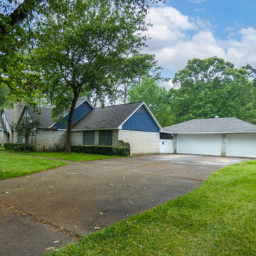 Re-roof and Re-paint with Garage Siding