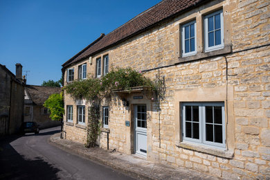 This is an example of a farmhouse home in Wiltshire.