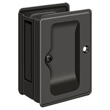 SDPA325U10B HD Pocket Lock, Adj, 3-1/4" x 2 1/4" Passage, Oil Rubbed Bronze