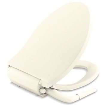 Kohler Puretide Manual Cleansing Toilet Seat, Elongated, Biscuit
