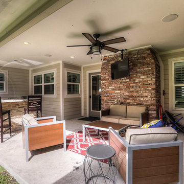 Memorial area remodeled home