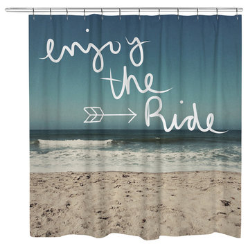 Enjoy the Ride Shower Curtain