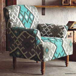 Roost Bibi Kilim Chair - SKU: F431 - Armchairs And Accent Chairs