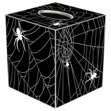 TB1723 - Spiderweb  Halloween Tissuebox Cover