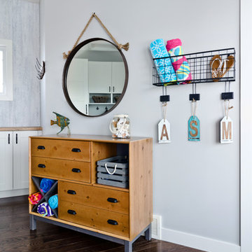 Poolside Mudroom