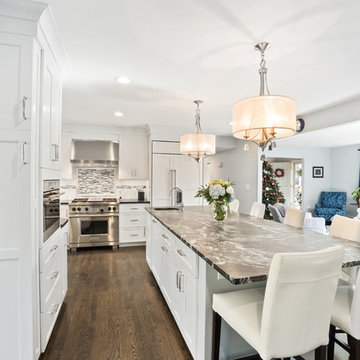 Classic Transitional White Kitchen