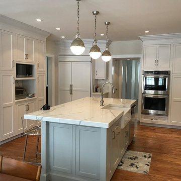 L-Shaped Traditional Kitchen Remodel - Millburn, NJ