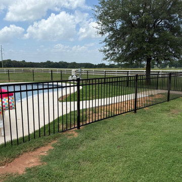 Calera - Wrought Iron Pool Fence
