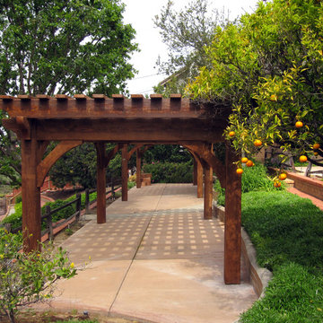 Over Sized Timber Frame Pergola Arbor Gazebo Kits