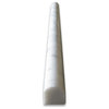 Carrara Marble Pencil Liner Trim Molding Venato Carrera Polish 3/4x12, 1 piece