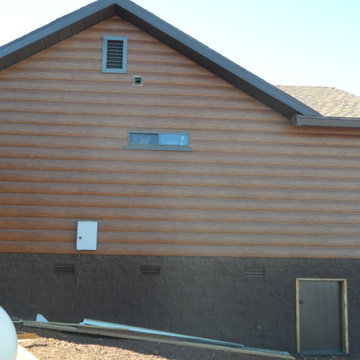 Vernon, AZ Steel Log Cabin