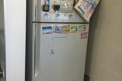 冷蔵庫の前にたくさん貼り付けていませんか？