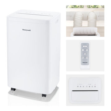 14,500 BTU Portable Air Condition With Dehumidifier and Fan, White