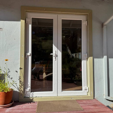 Manux 8666 White Double Door