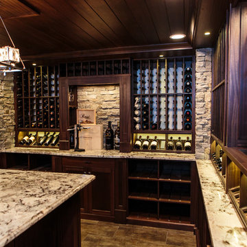 Contemporary Classic Wine Cellar