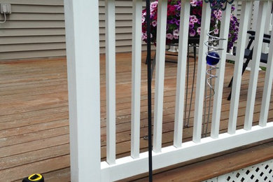 Trendy deck photo in Boston