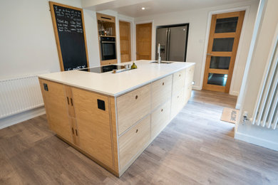 Design ideas for a modern kitchen in Oxfordshire.