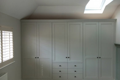 This is an example of a farmhouse wardrobe in Gloucestershire.
