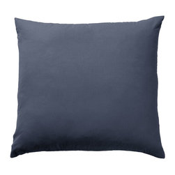Blue Square Throw Pillow - Decorative Pillows