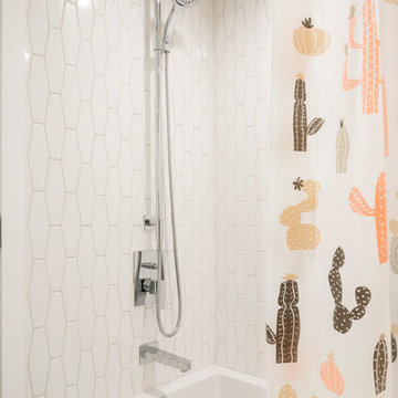 Mid-Century Modern Inspired Bathrooms