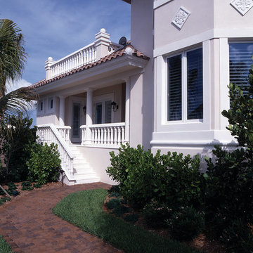 Sater Design Collection's 6921 "Milano" Home Plan