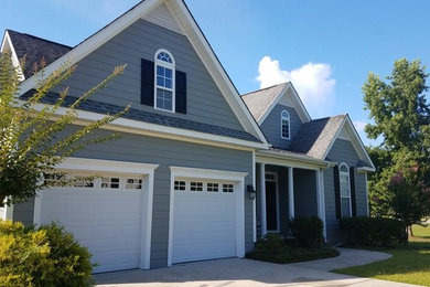 Little River exterior painting- siding, trim, shutters, and doors