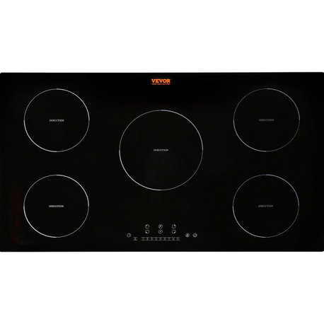 VEVOR Electric Cooktop Multi-Burners Ceramic Glass Stove Top Touch Control